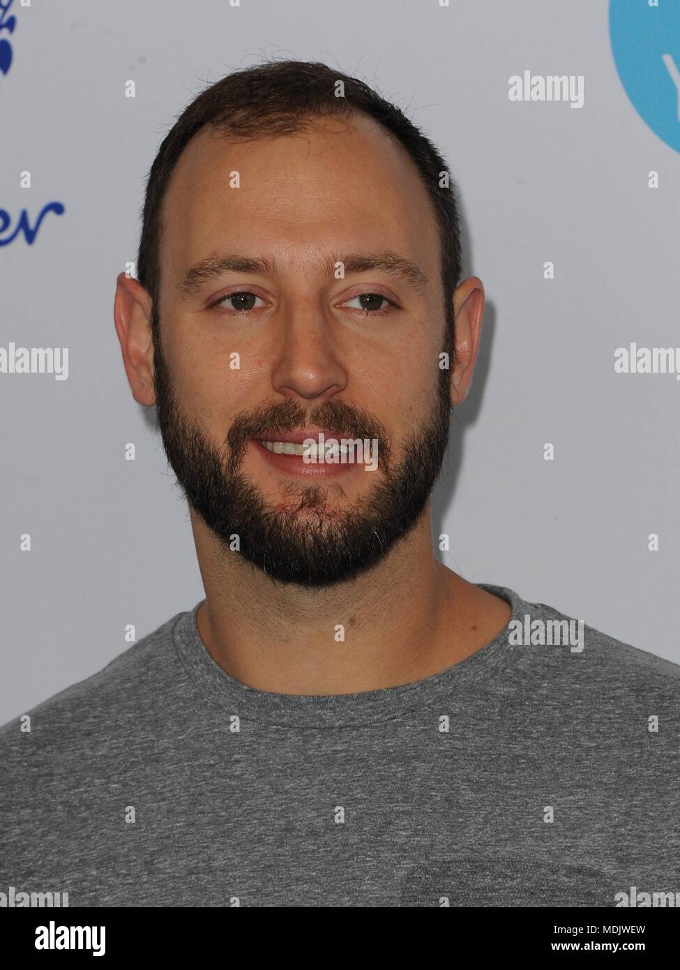 Los Angeles, CA, USA. 19th Apr, 2018. Evan Goldberg at arrivals for WE Day California, The Forum, Los Angeles, CA April 19, 2018. Credit: Elizabeth Goodenough/Everett Collection/Alamy Live News Stock Photo