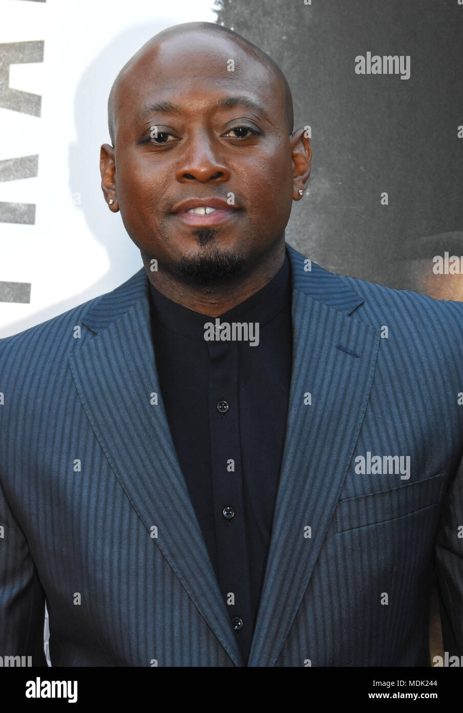 Los Angeles, USA. 19th Apr, 2018. Actor Omar Epps attends the Los