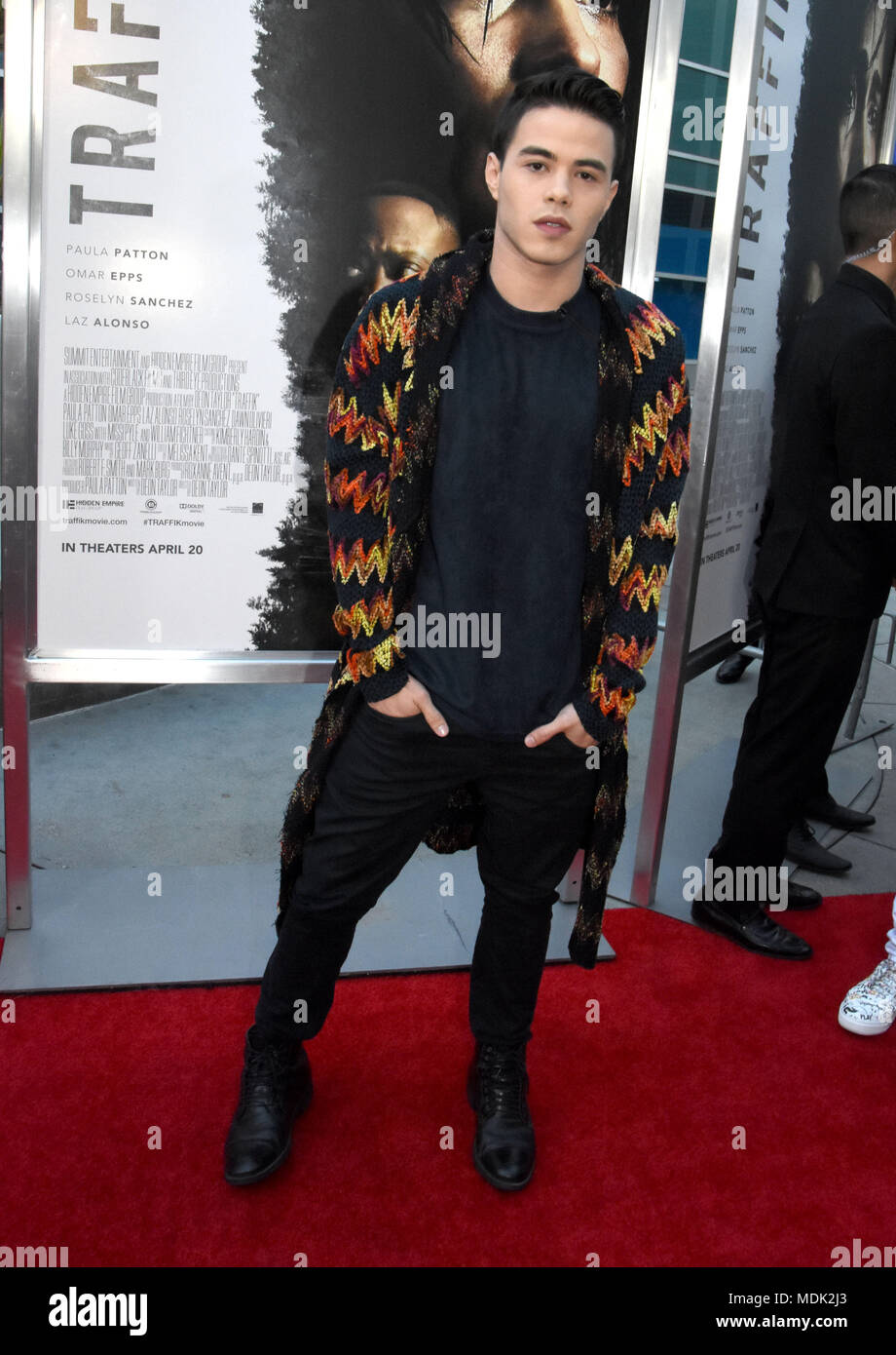 Los Angeles, USA. 19th Apr, 2018. Gustavo Rocha attends the Los Angeles