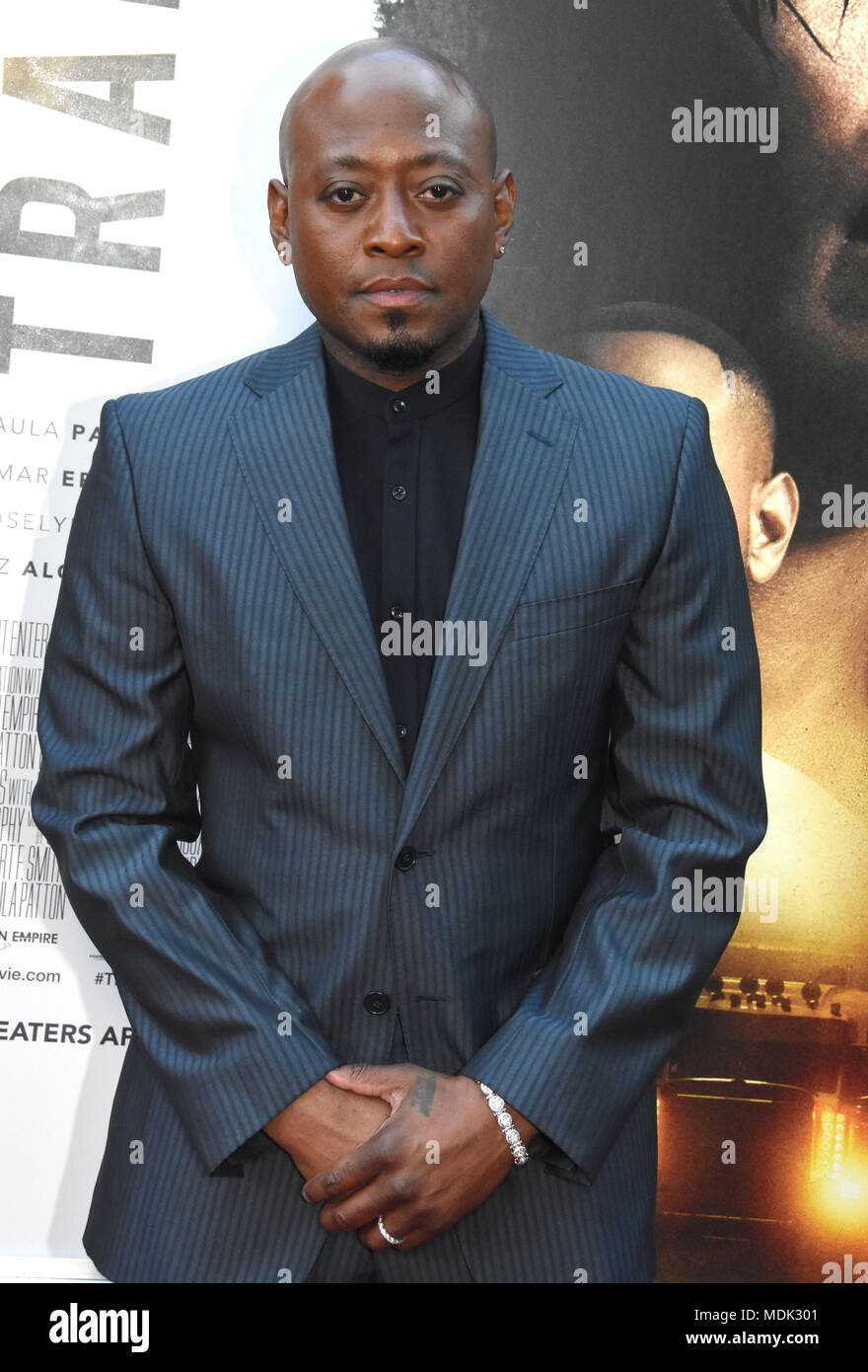 Los Angeles, USA. 19th Apr, 2018. Actor Omar Epps attends the Los