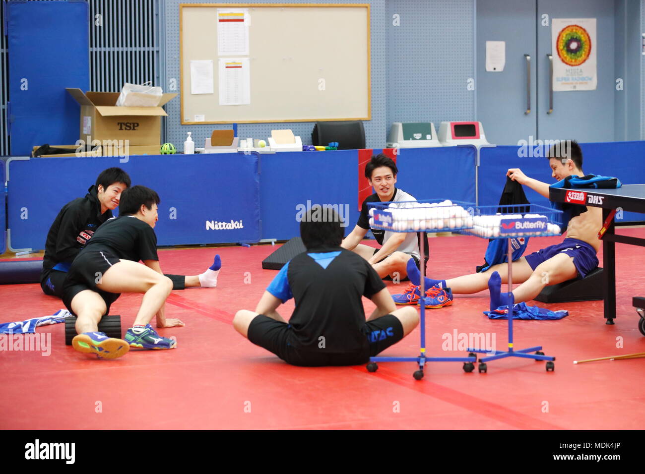 Tokyo, Japan. 20th Apr, 2018. General view, April 20, 2018 Table Tennis 2018 World Table