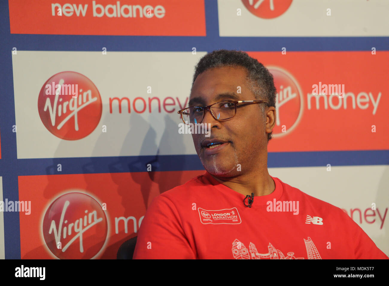 London UK 20 April 2018 As part of the Spirit of London David Wyeth ...