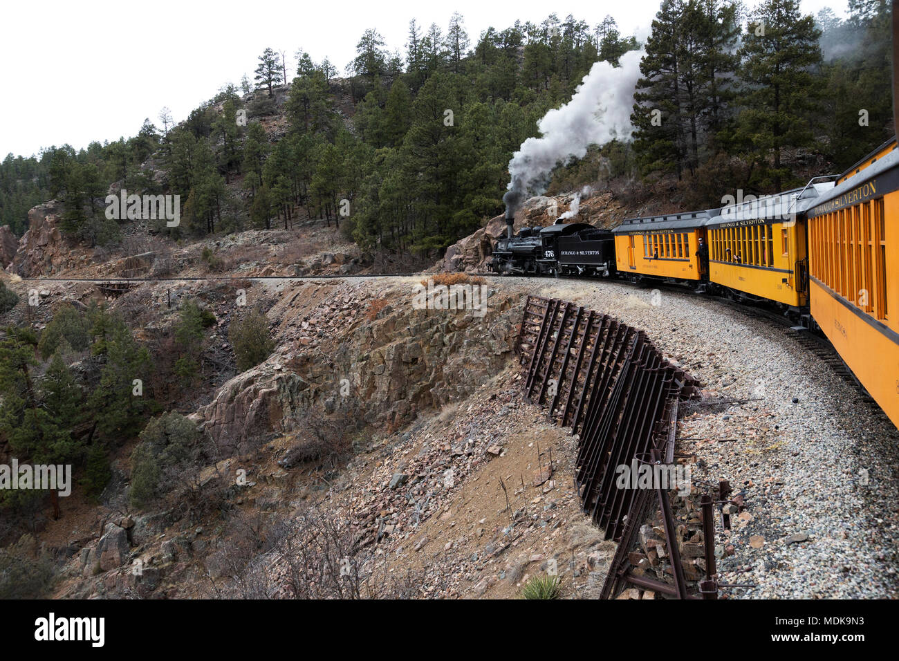 bnsf train in colorado alamy stock photo