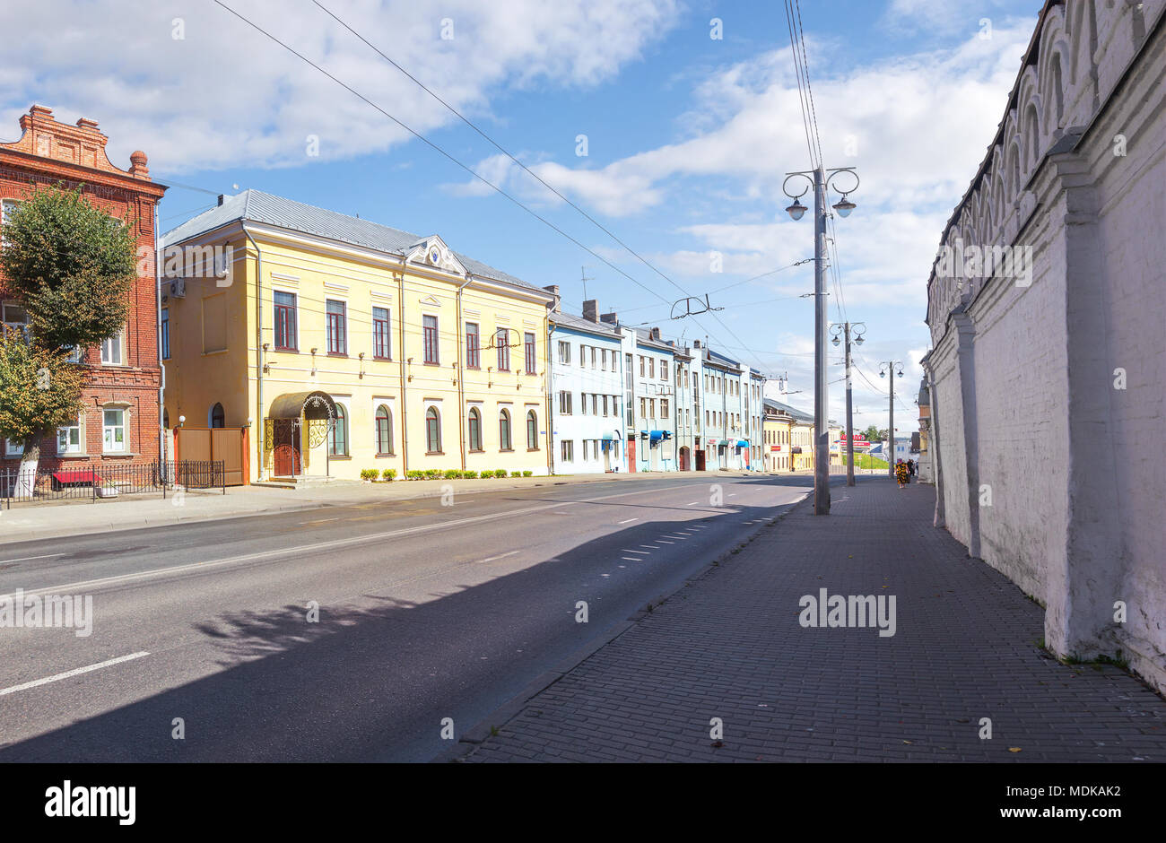 Bolshaya Moskovskaya street in Vladimir. Russia Stock Photo - Alamy