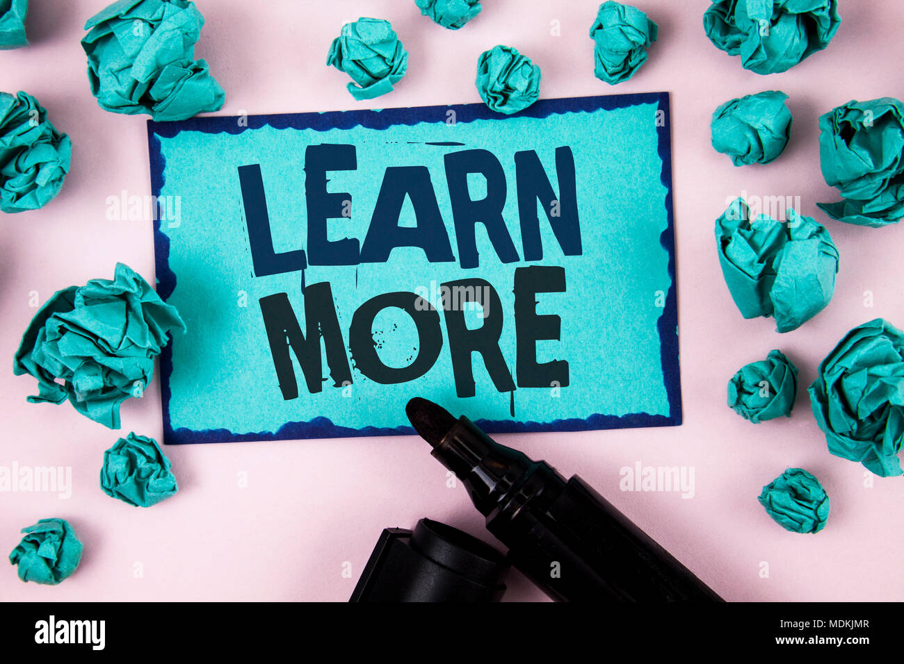 Word writing text Learn More. Business concept for Study harder Develop ...