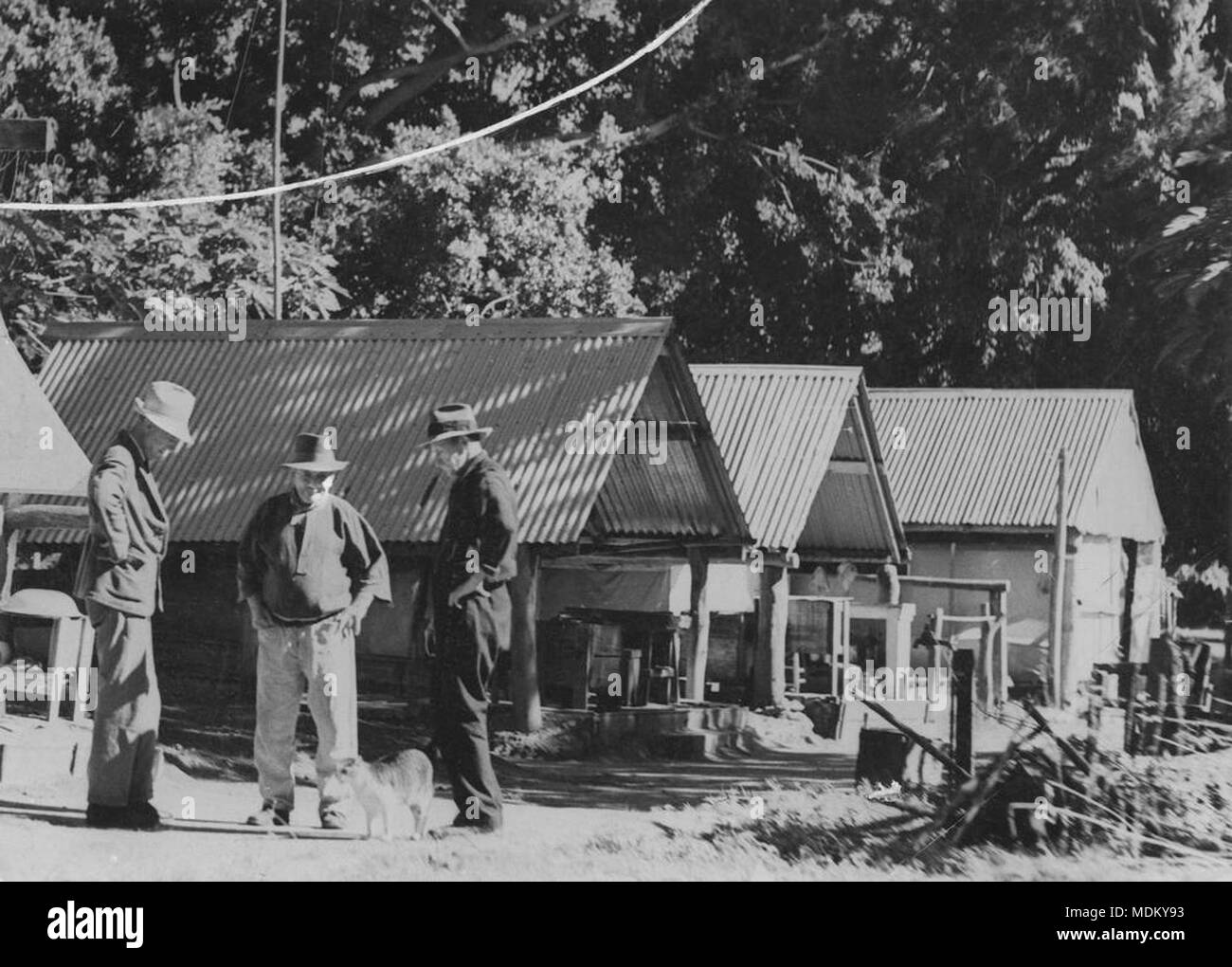 Dunwich Benevolent Asylum, North Stradbroke Island, ca 1935 Stock Photo