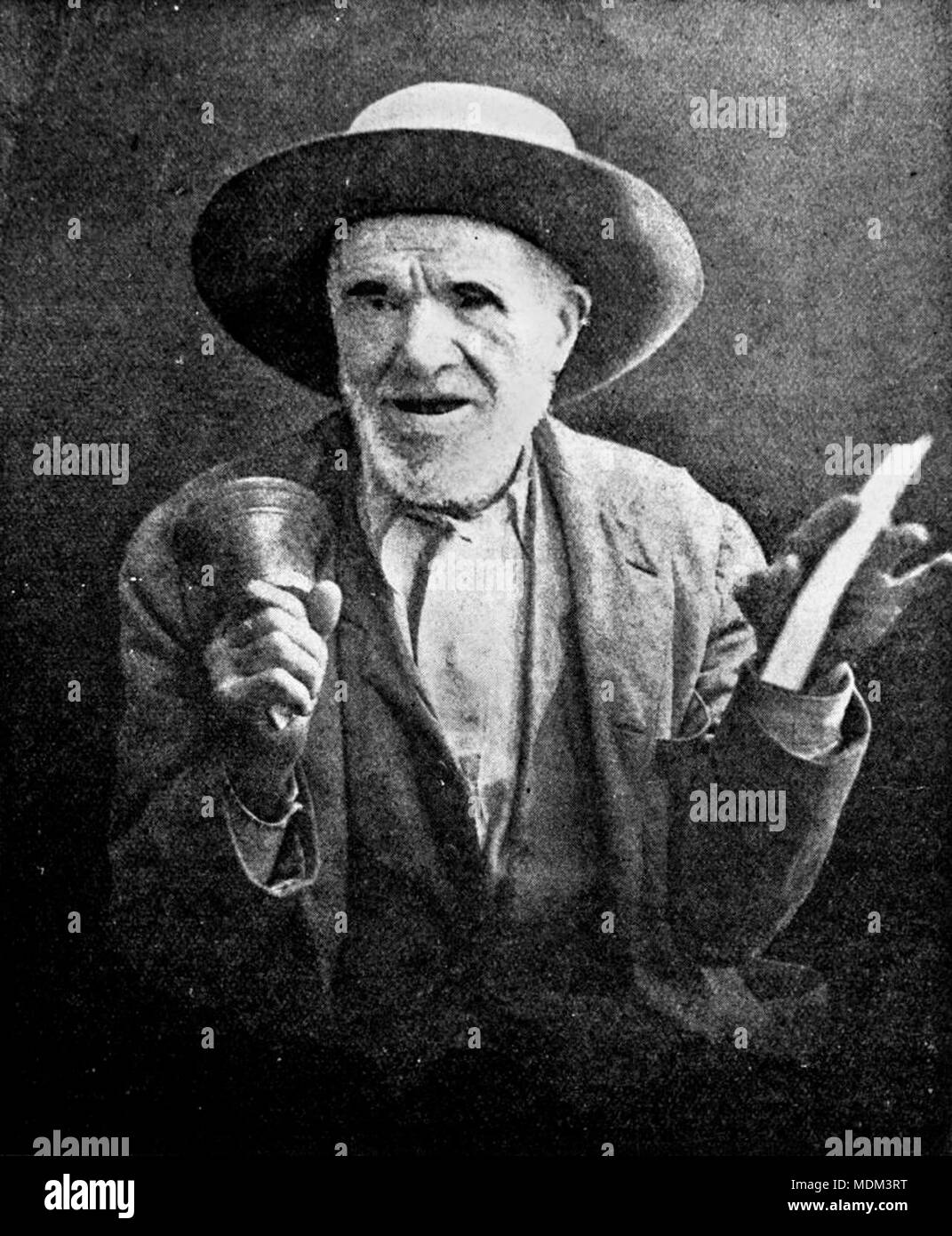 Jack Howe Australias first clown Stock Photo Alamy