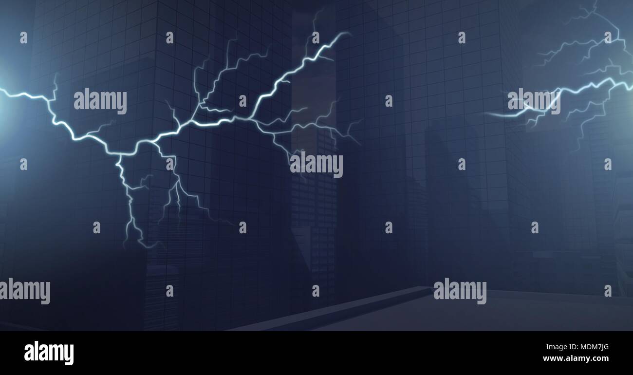 Lightning strikes roof hi-res stock photography and images - Alamy