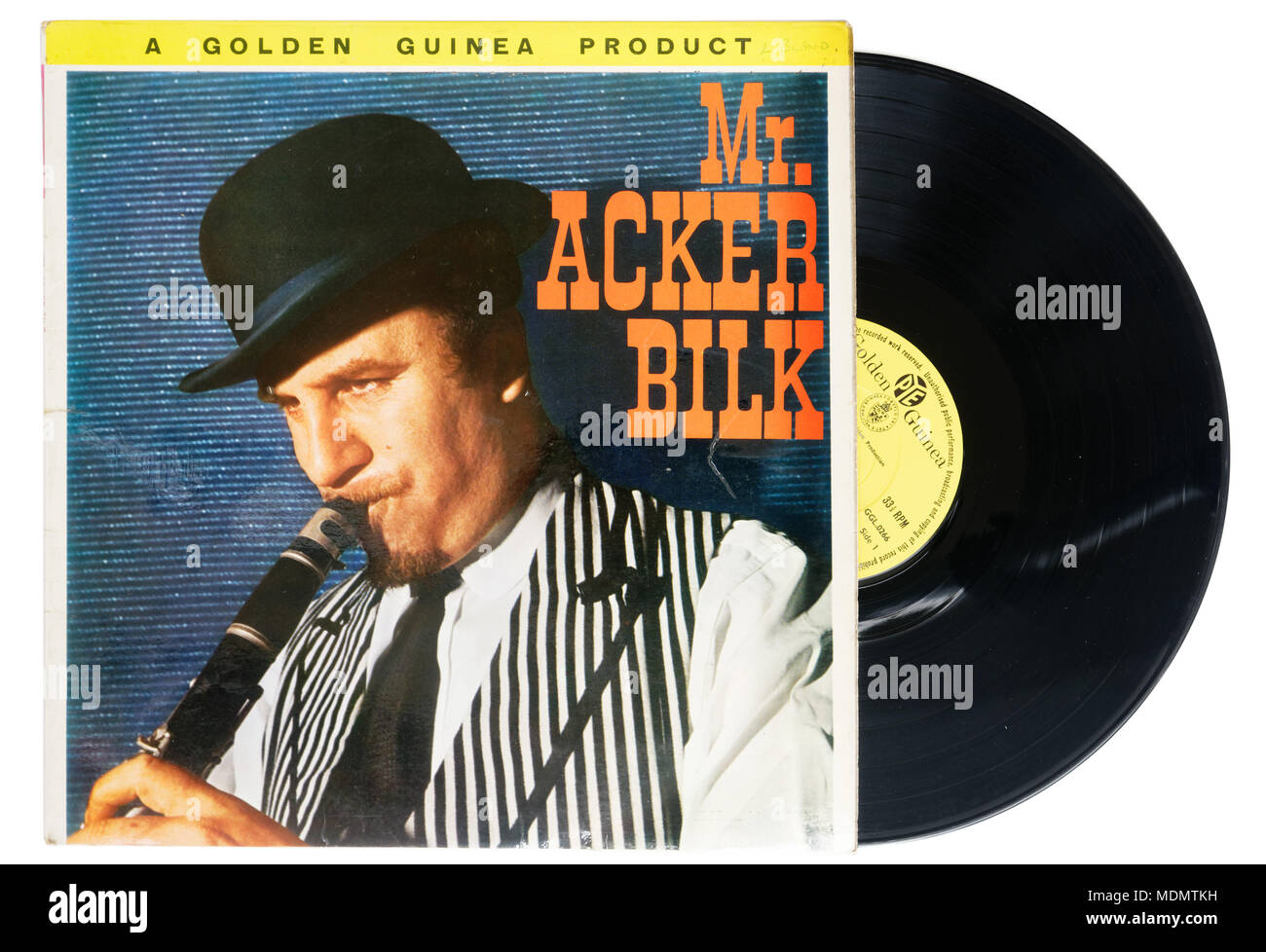 Mr Acker Bilk album by Acker Bilk Stock Photo