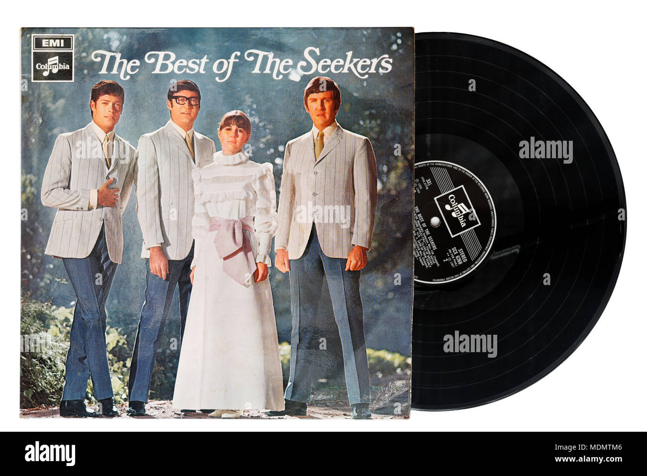 The Best of the Seekers album by the Seekers Stock Photo