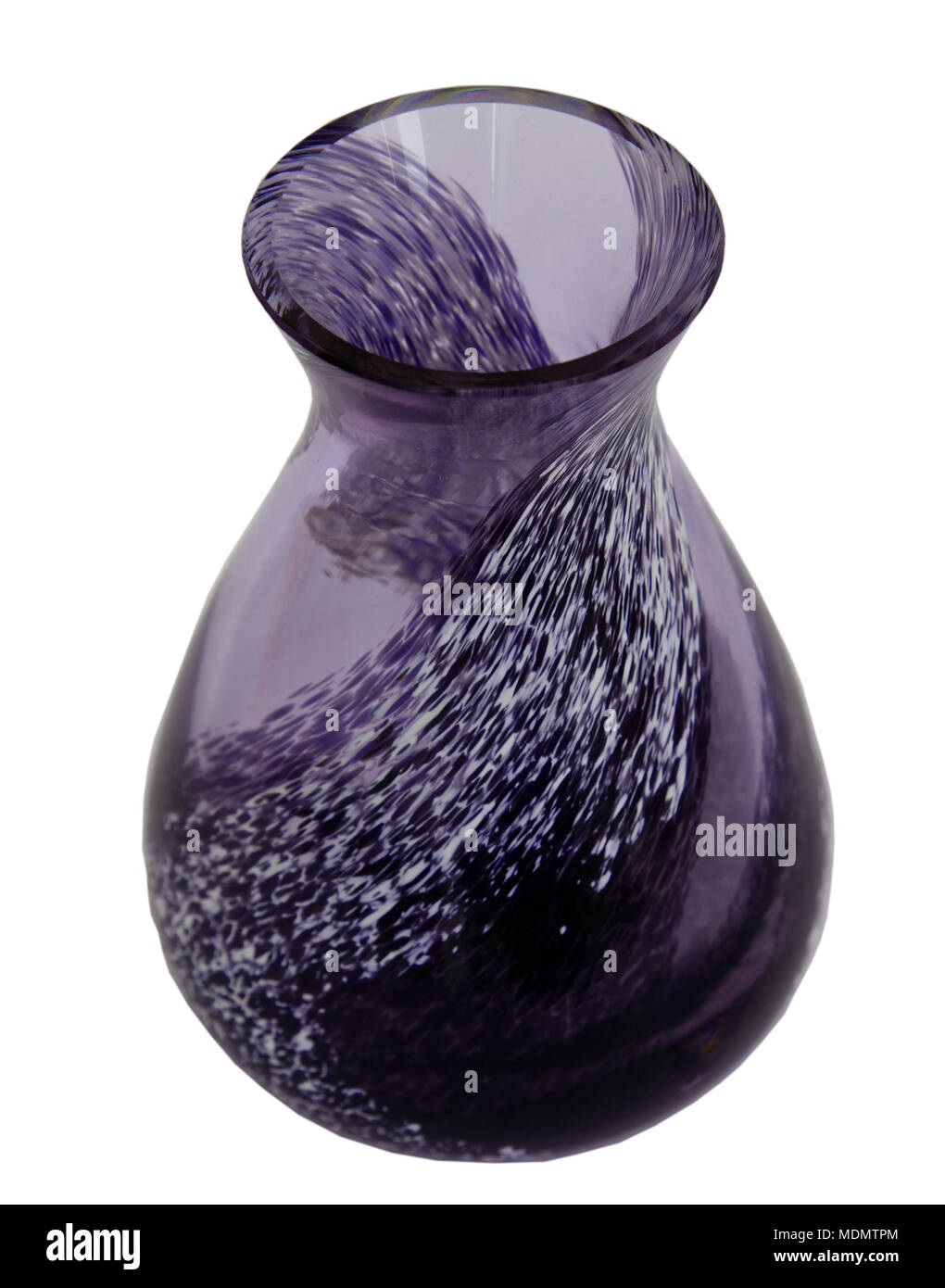 A Caithness Glass Vase Stock Photo 180552700 Alamy