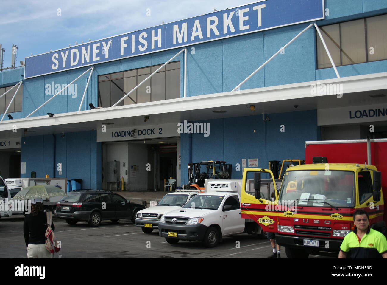 Sydney Fish Markets, Pyrmont, Sydney, NSW, Australia Stock Photo