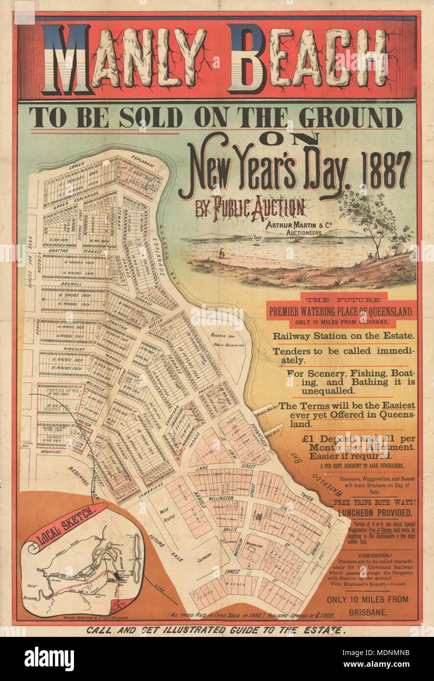 Archival estate map hi-res stock photography and images - Alamy