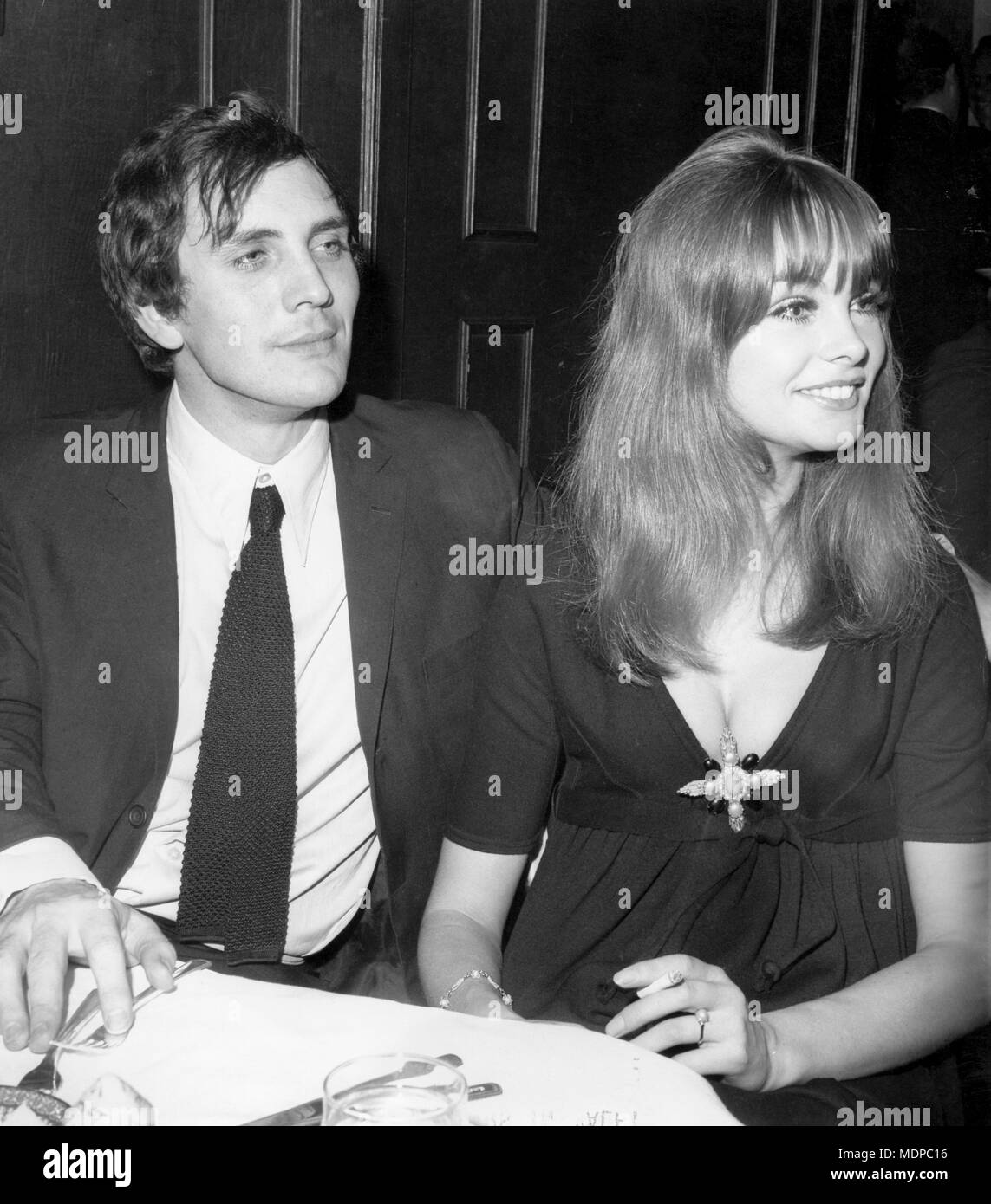 terence stamp, jean shrimpton, 1964 Stock Photo