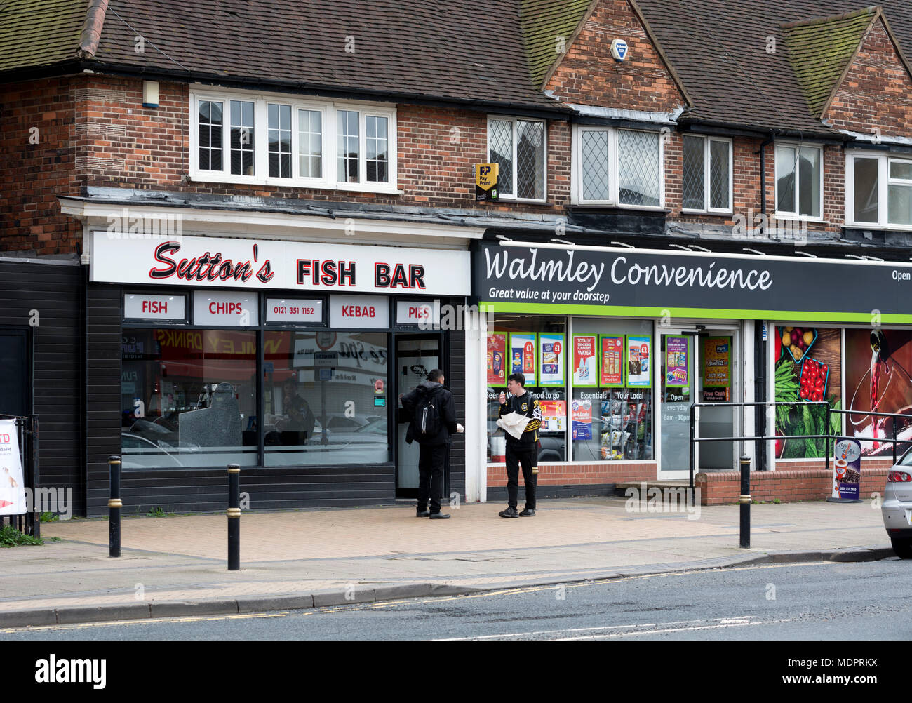 Chip shop uk village hi-res stock photography and images - Alamy