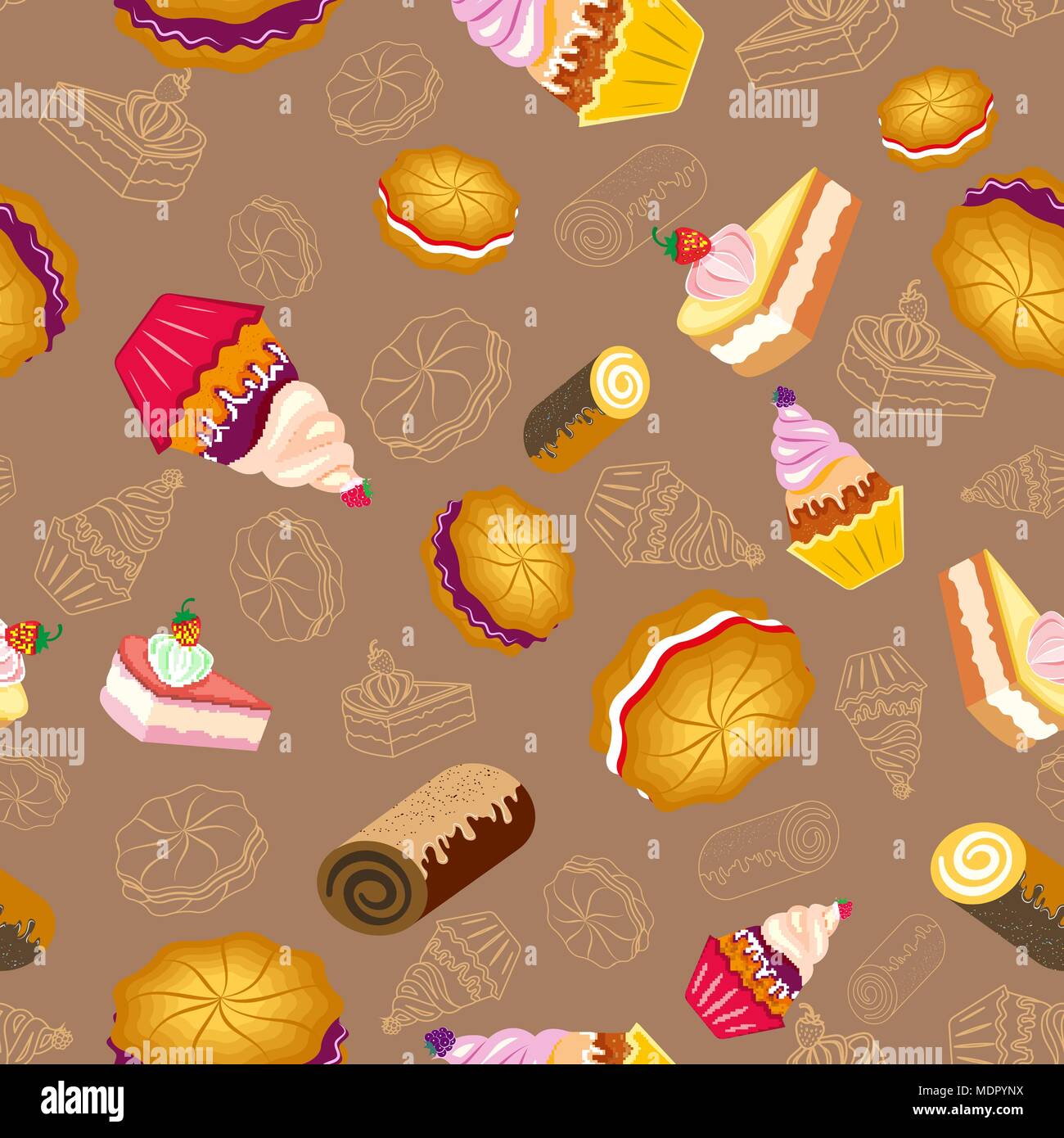 Seamless pattern Stock Vector