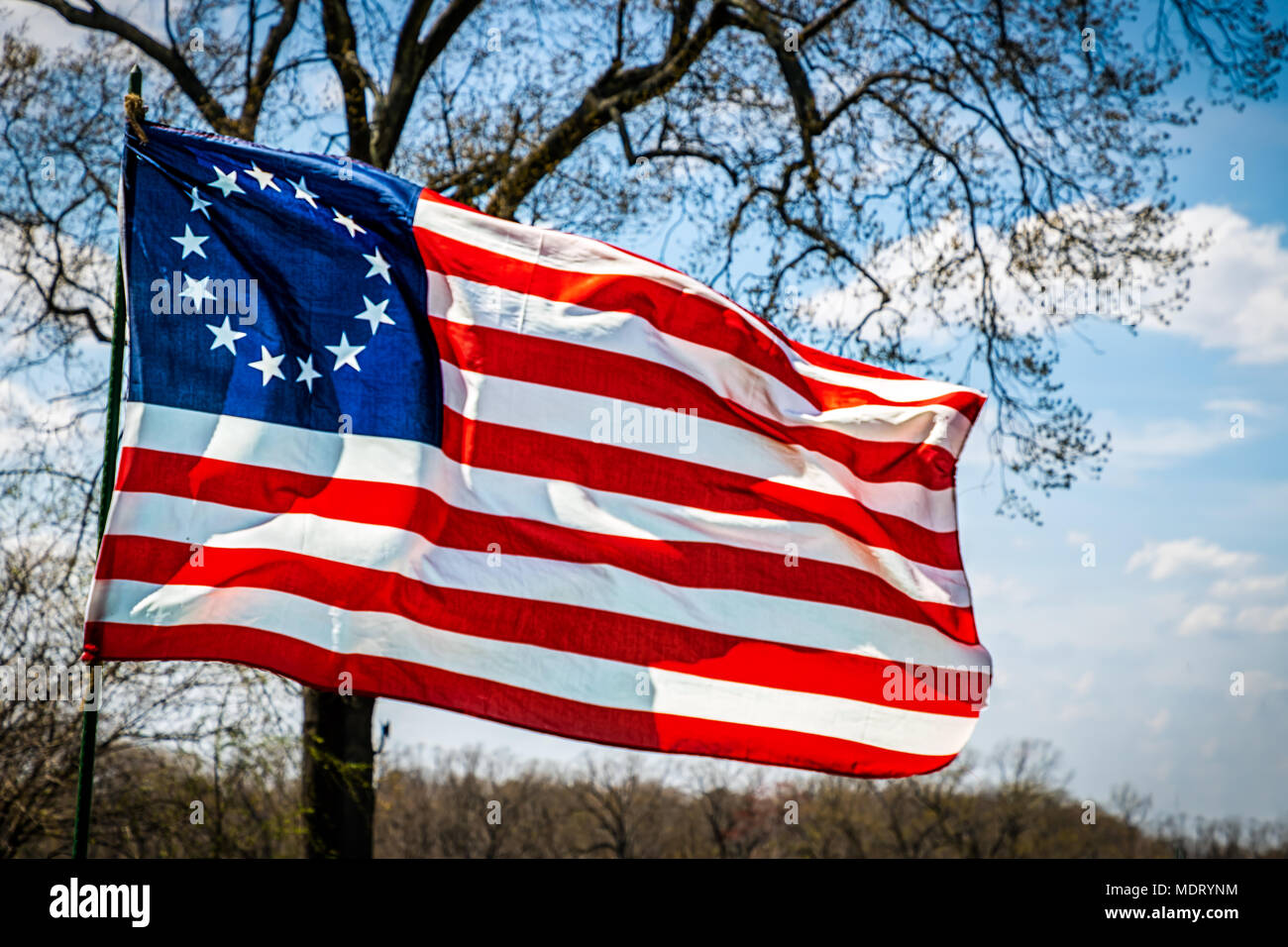 support betsy ross flag