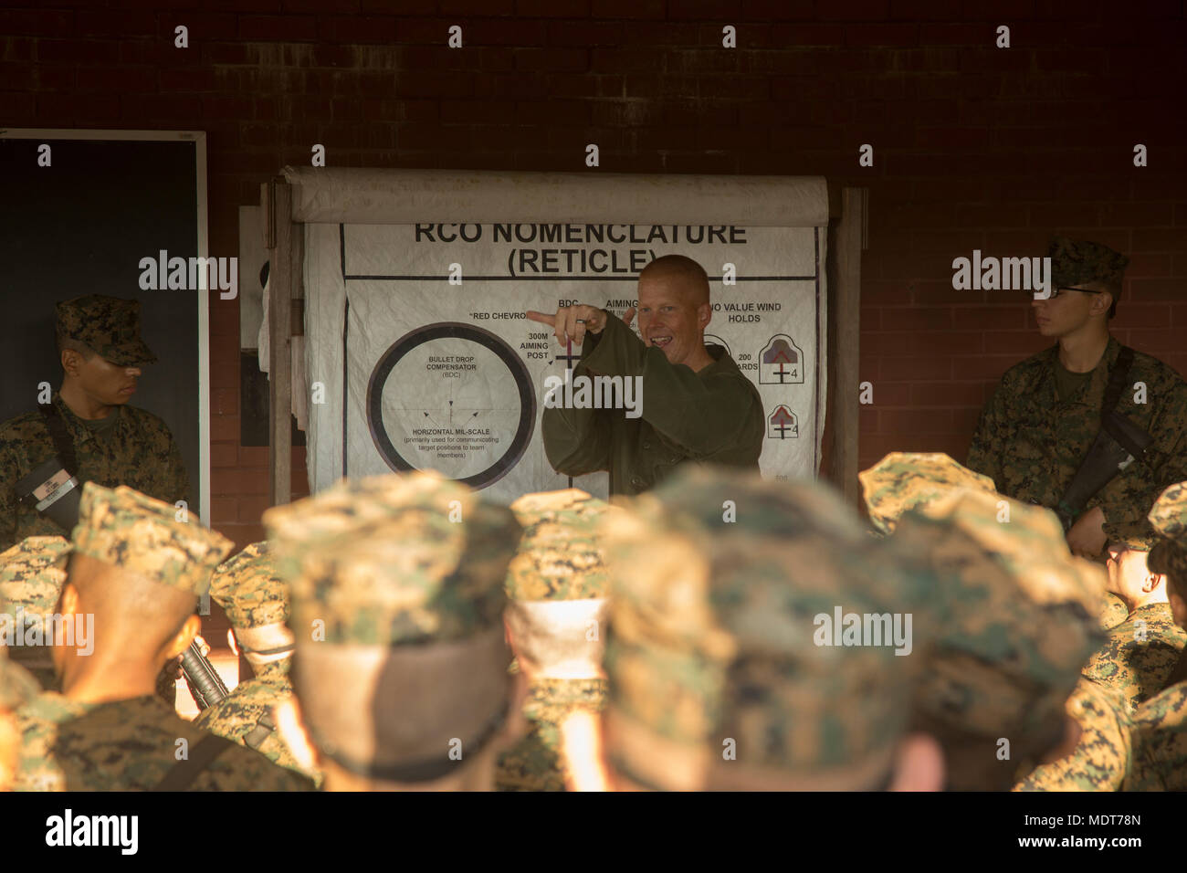 U.S. Marine Corps Sgt. Corey A. Hamby, Primary Marksmanship Instructor