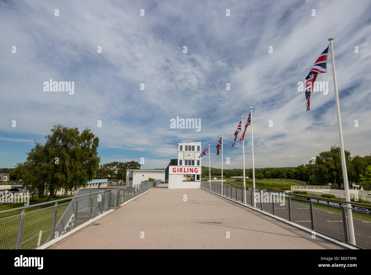 Goodwood Motor Circuit on the Goodwood Estate, near Chichester, West Sussex, UK Stock Photo