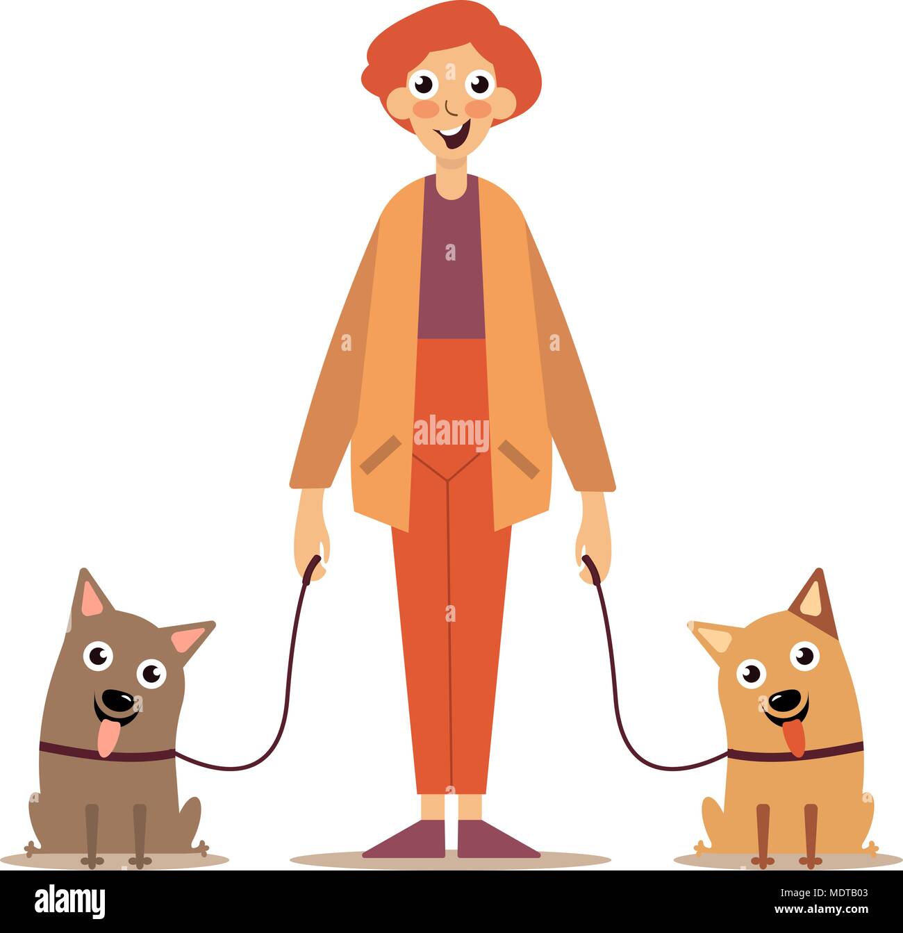 Man On A Leash High Resolution Stock Photography and Images - Alamy