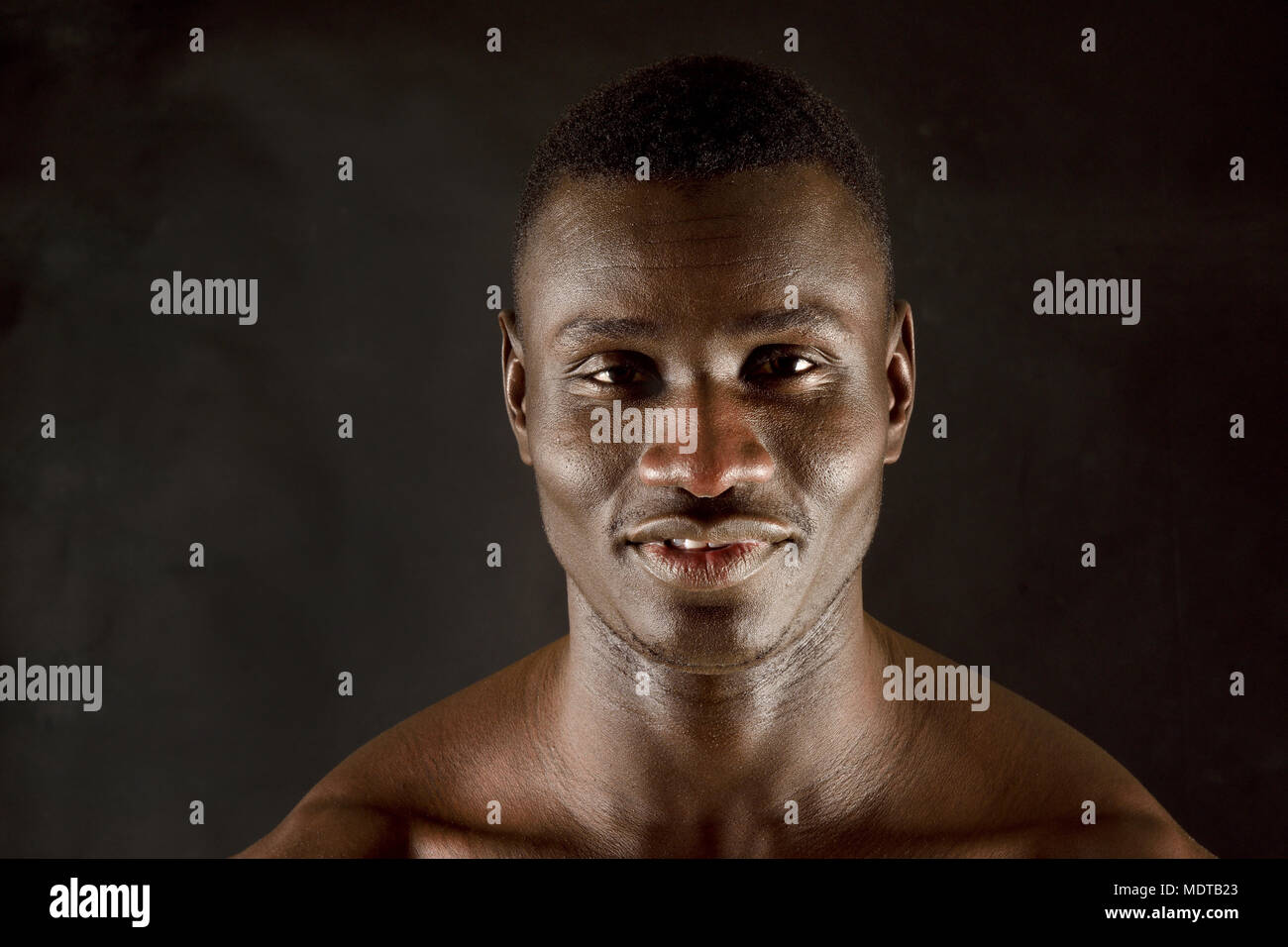 portrait of african man Stock Photo - Alamy