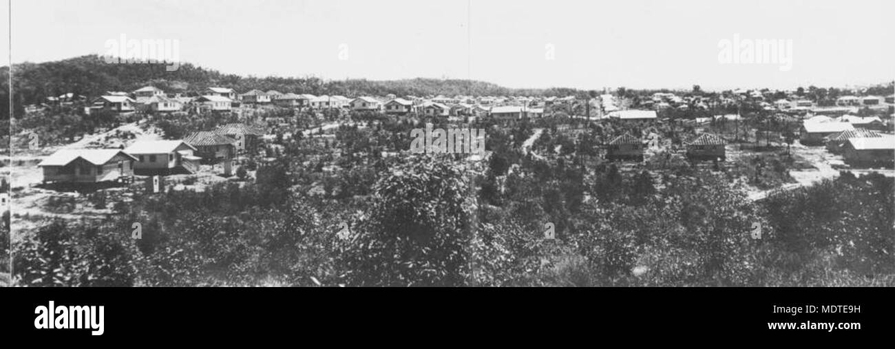 Queensland Housing Commission project at Carina, Brisbane, 1952 Stock