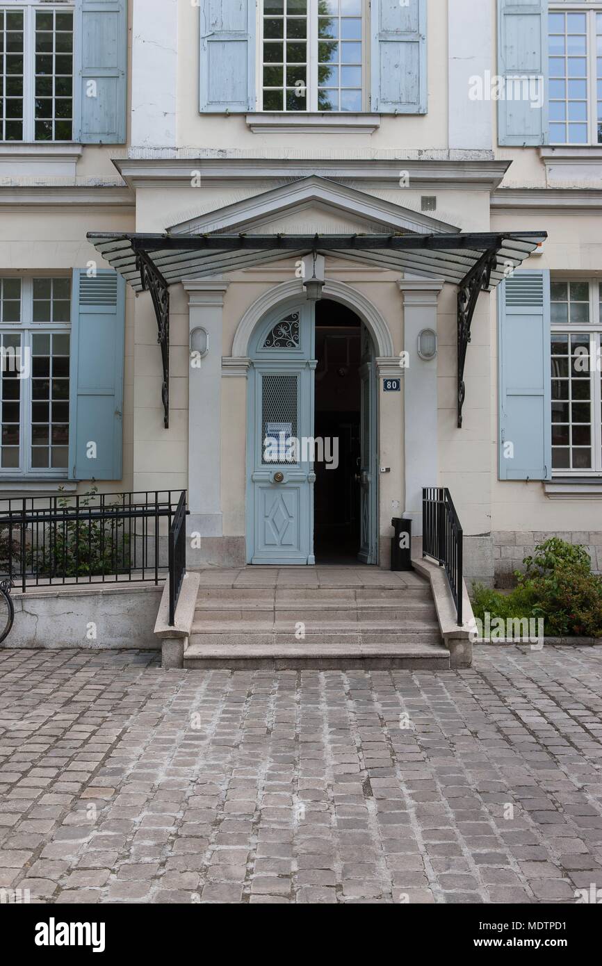 France, Clichy-la-Garenne, boulevard du General Leclerc, Maison des