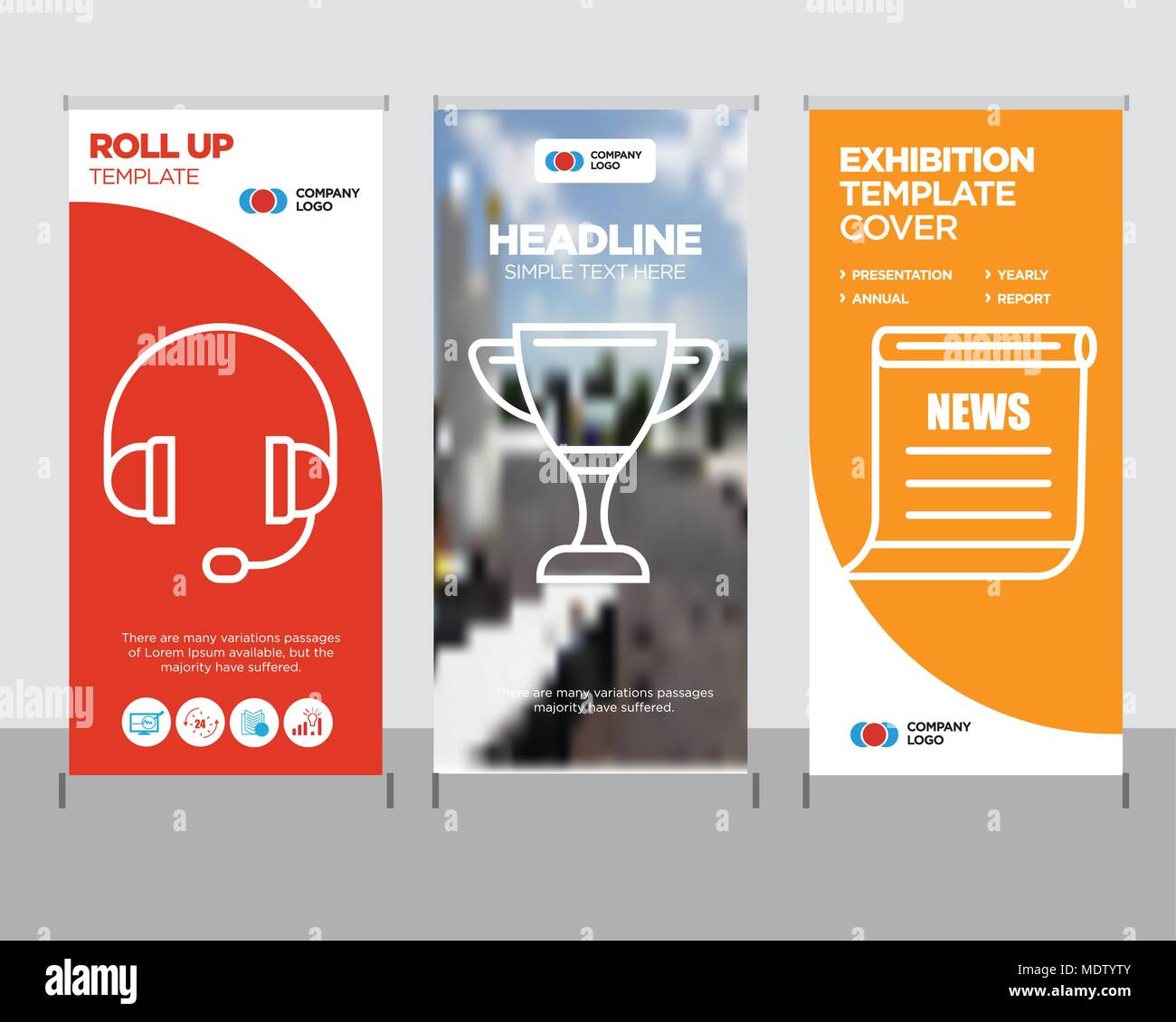newspaper modern business roll up banner design template cup creative newspaper modern business roll up banner design template cup creative