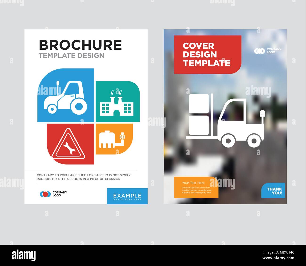 truck brochure flyer design template with abstract photo background,  tipper, factory, wrench, autotruck minimalist trend business corporate roll  up or Stock Vector Image & Art - Alamy