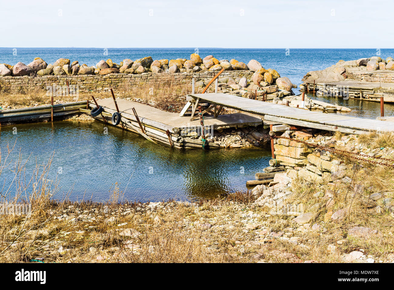 Swedish old stone bridge hi-res stock photography and images - Alamy