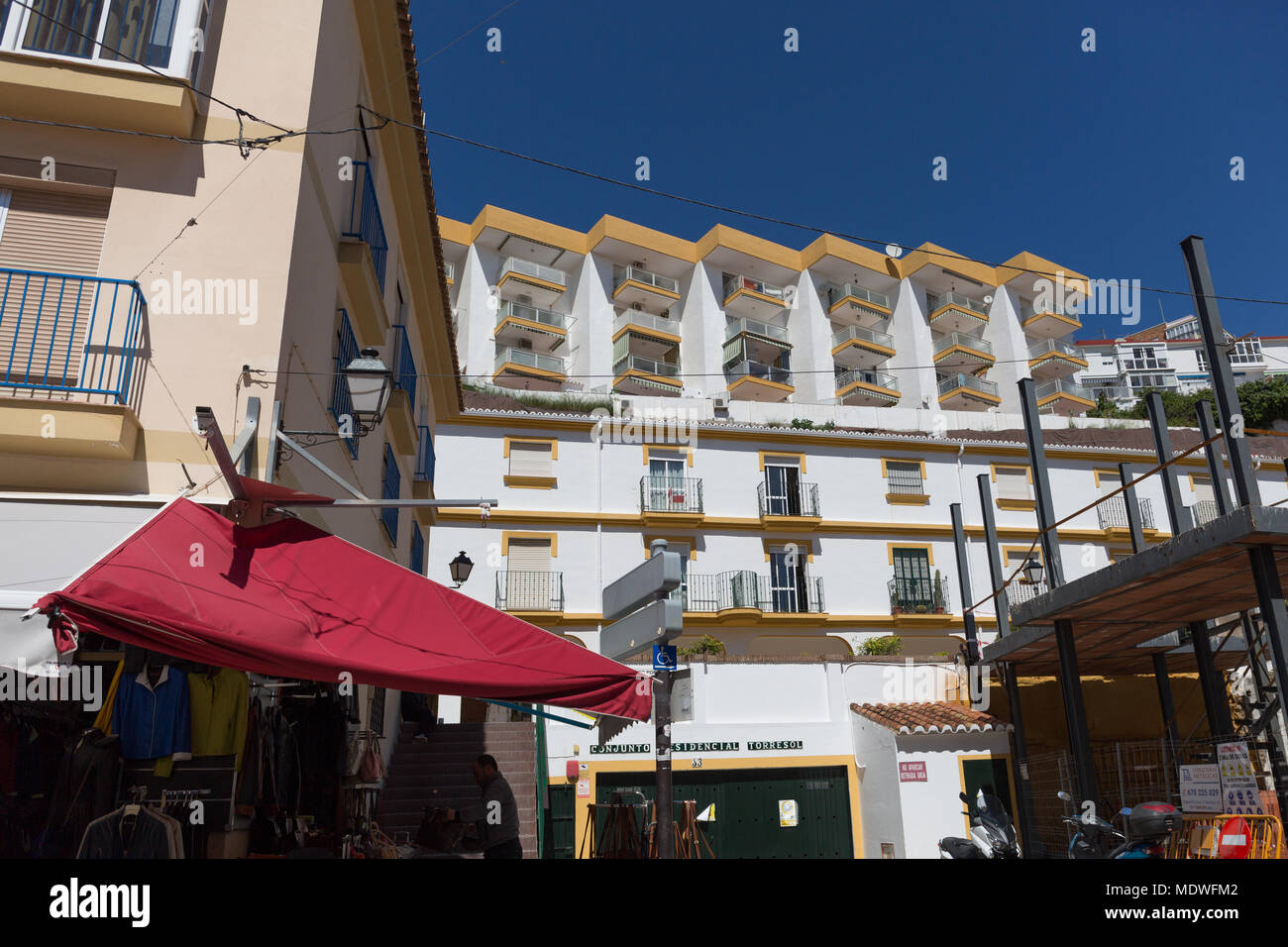 Apartments in Torremolinos, Spain Stock Photo Alamy Apartments in Torremolinos, Spain Stock Photo Alamy