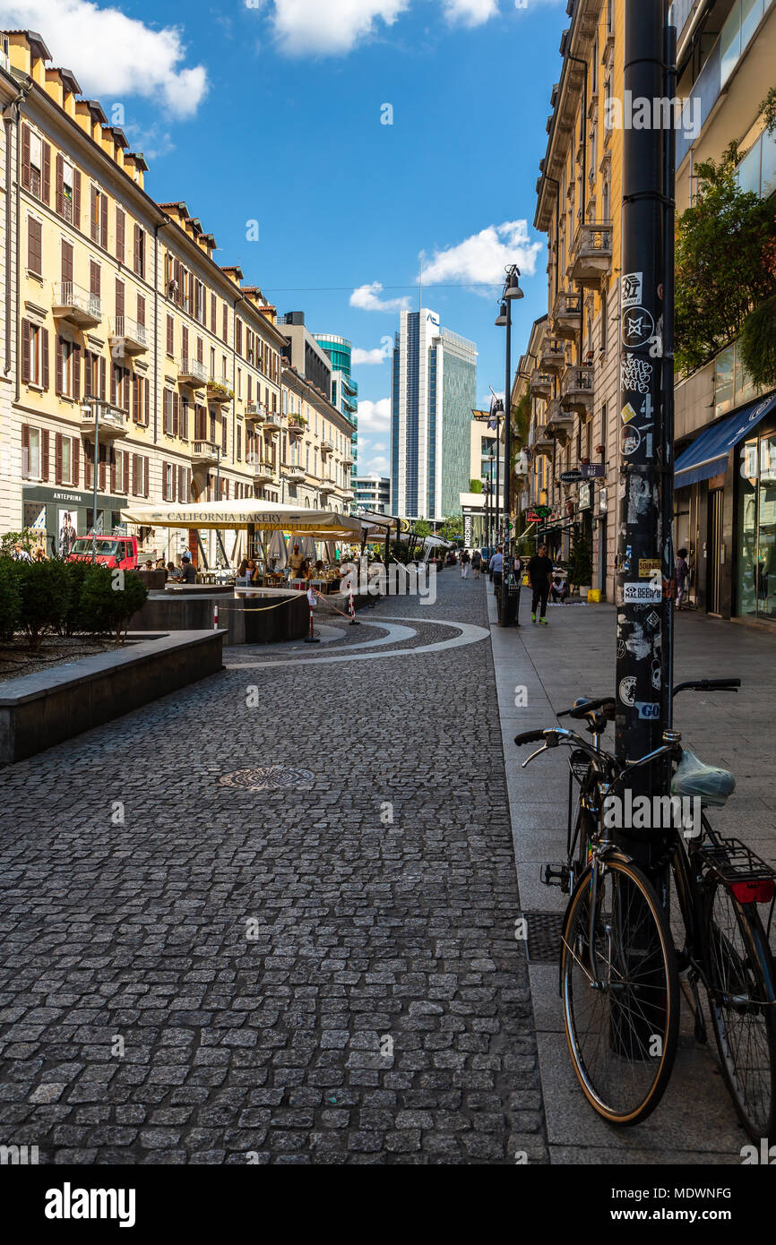 Milano Italy Corso Como Stock Photo Alamy