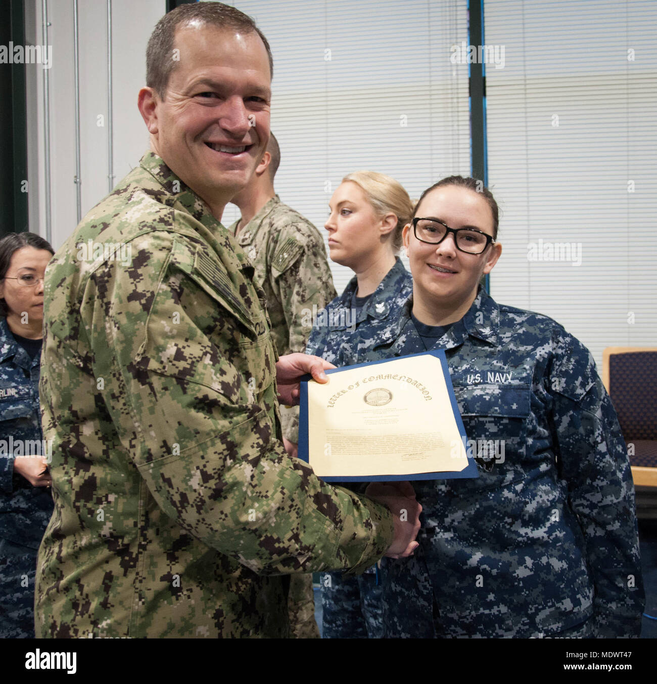 Everett,Washington (December 9, 2017) Yeoman 3rd Class Courtney