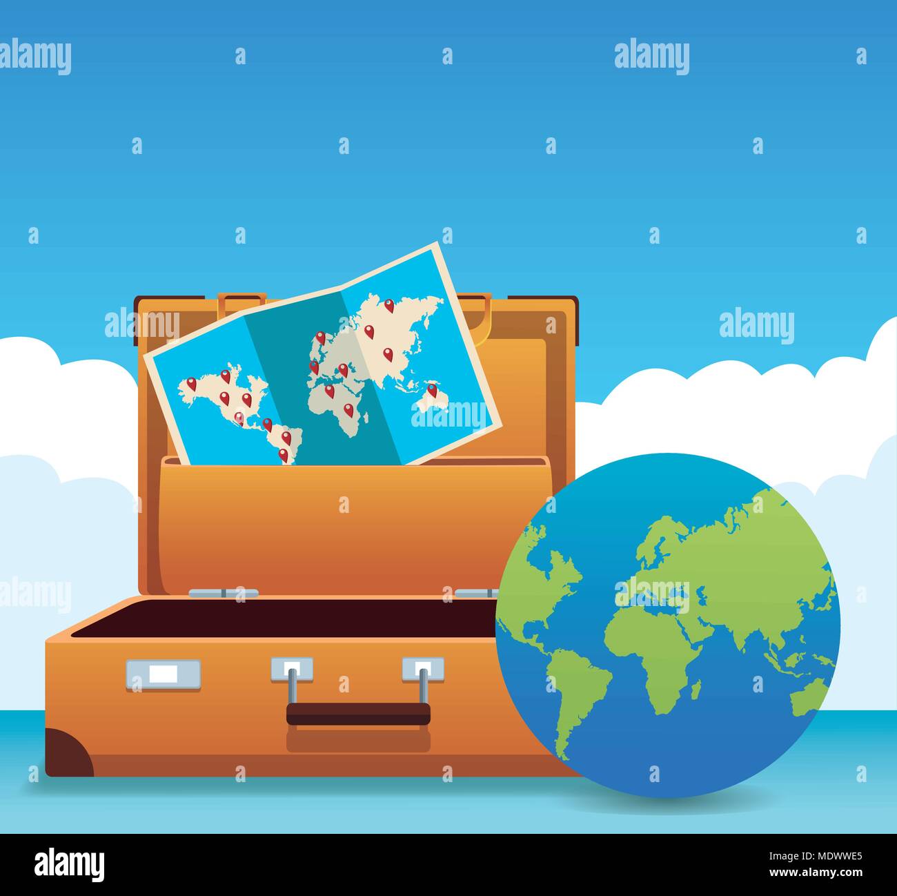 Europe travel concept Stock Vector Image & Art Alamy