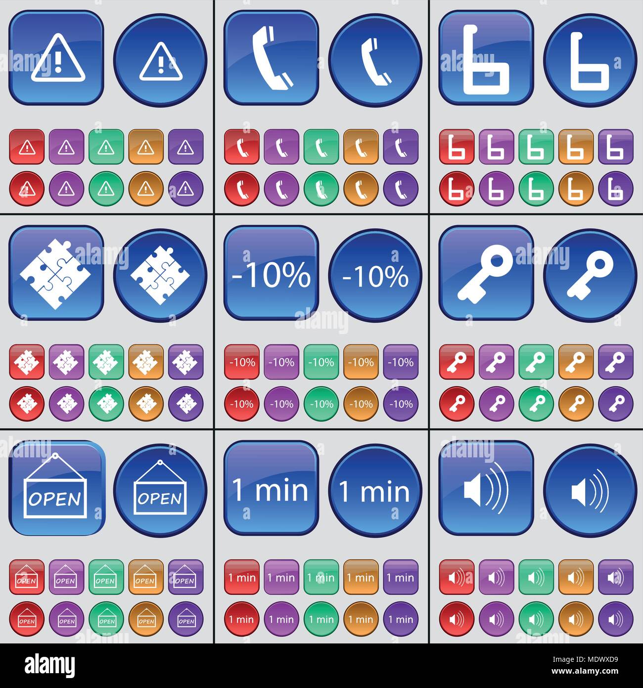 Warning Open Key Warning, Receiver, Six, Puzzle, Discount, Key, Open, One minute, Sound ...