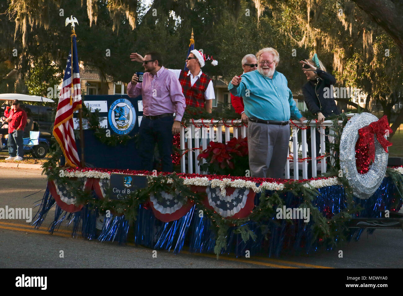 Beaufort Christmas Parade 2022 The Beaufort City Council Takes Part In The Annual Christmas Parade Dec.2.  The Parade Consisted Of Christmas Themed Floats And Private Vehicles Driven  By Beaufort Residents. The Parade Was Held To Celebrate