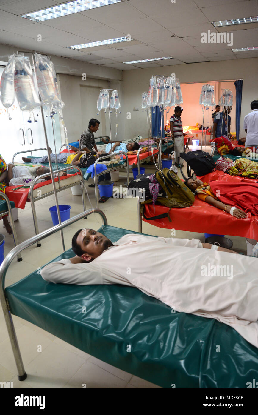 Bangladeshi Peoples suffering from diarrhea lie at The International