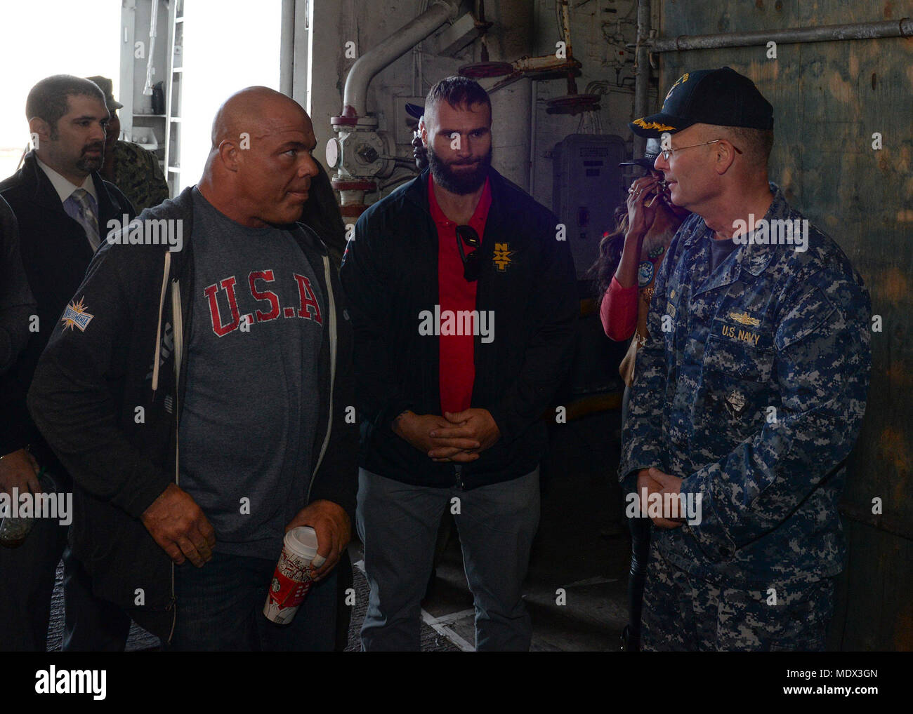 SAN DIEGO (Dec. 5, 2017) Capt. Benjamin Allbritton, commanding officer