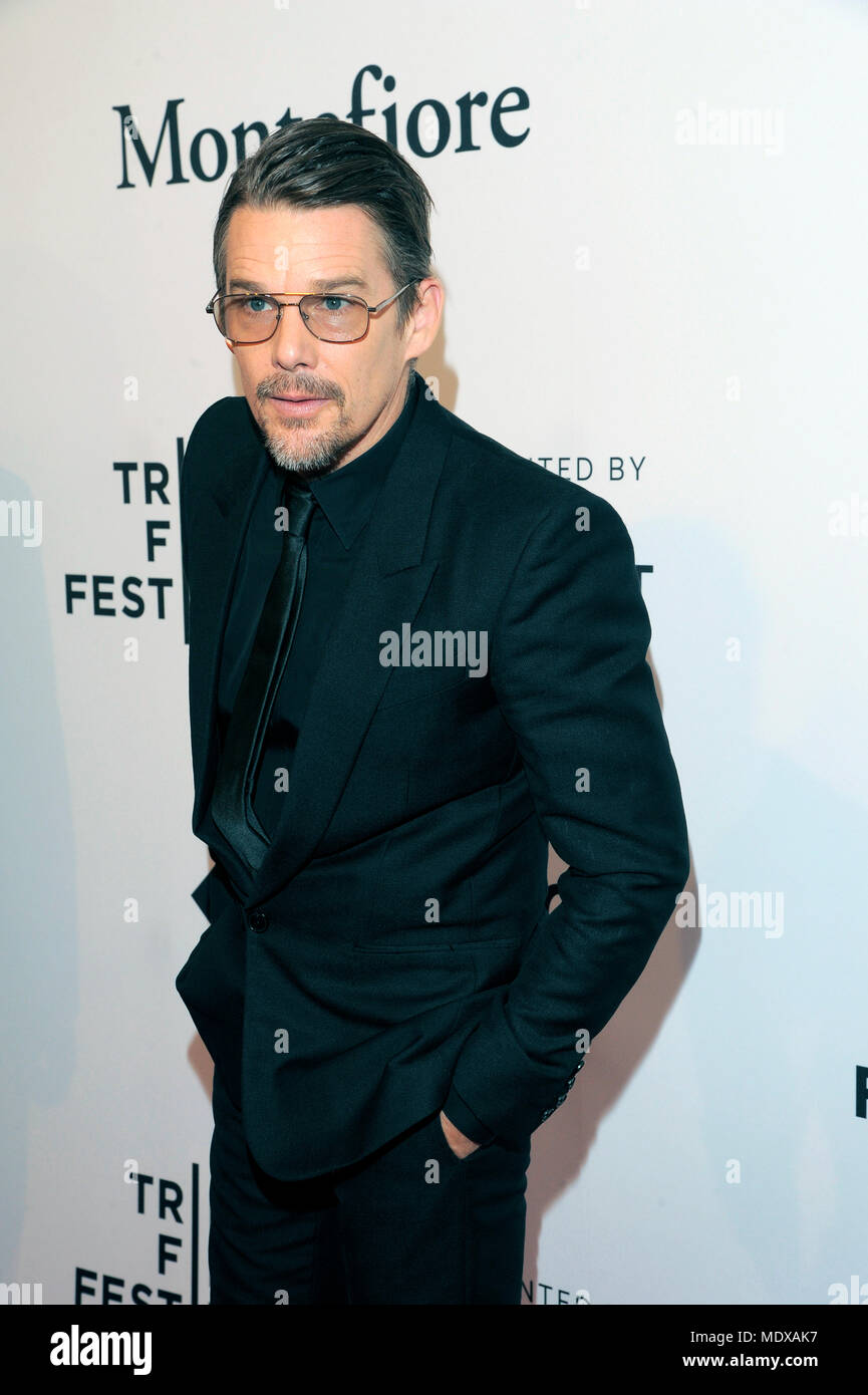 Hawk Actor NEW YORK, NY - APRIL 19: Actor Ethan Hawke attends a screening of ...