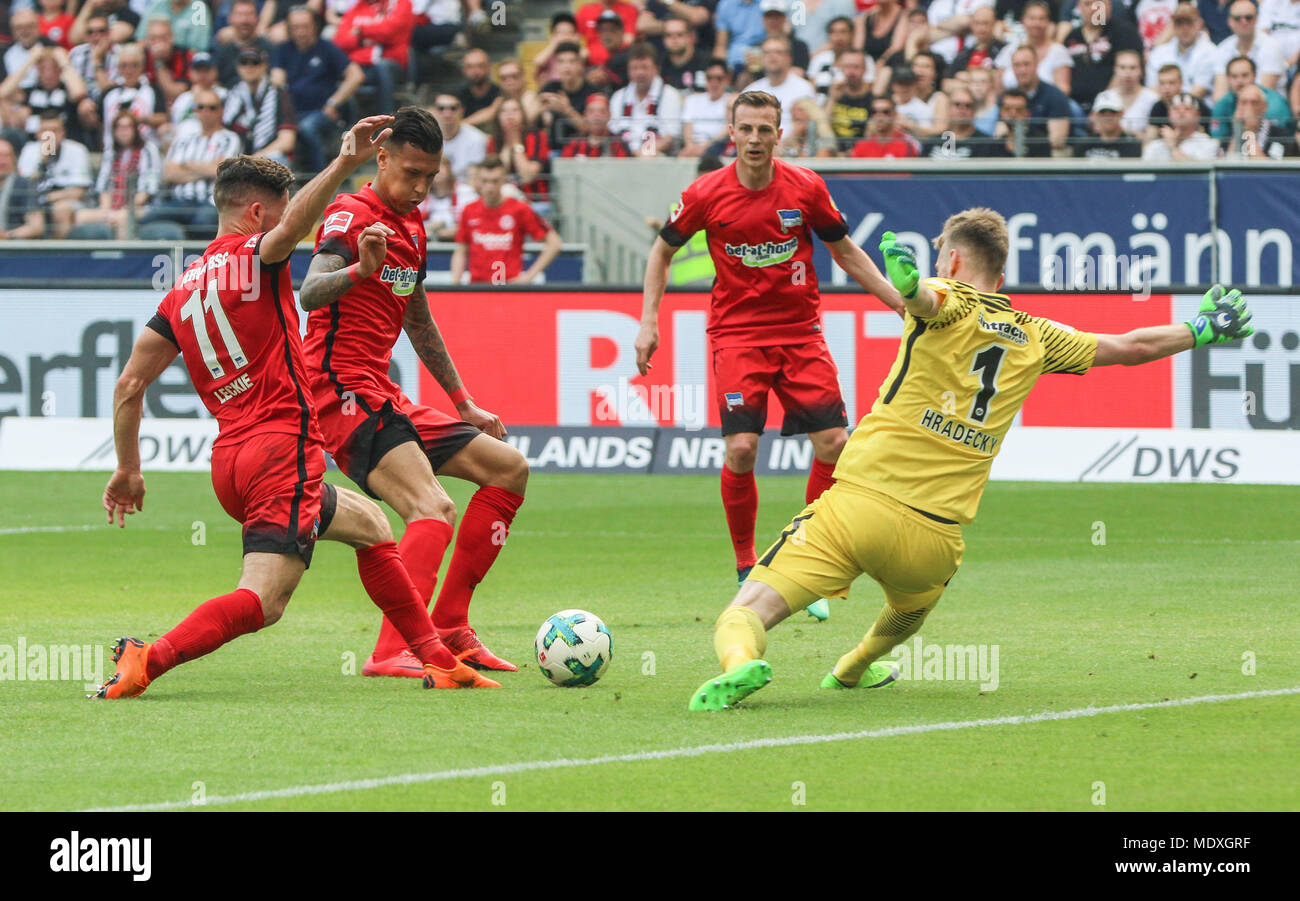 Frankfurt Am Main Germany 21st April 2018 Football German