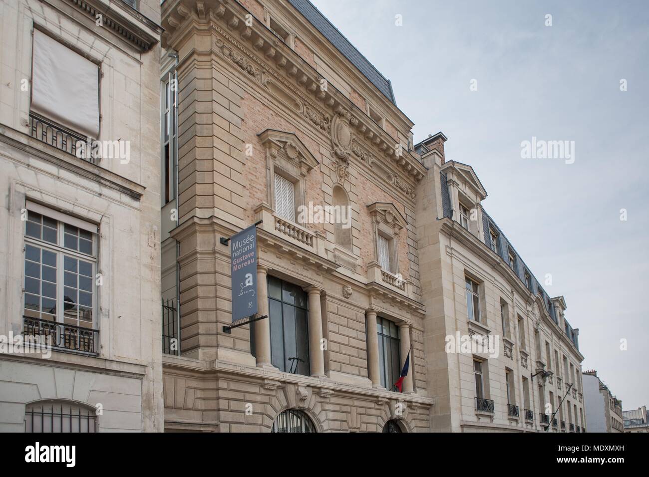Paris, 14 Rue de la Rochefoucauld, facade of the Musée