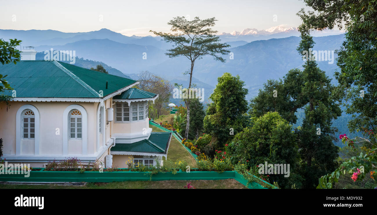 View from Glenburn Tea Estate, a heavenly little plantation retreat that lies on a hillock above