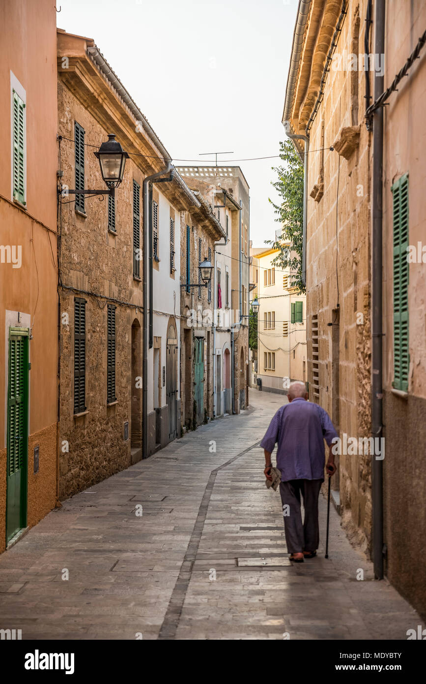 Street view in alcudia hi-res stock photography and images - Alamy