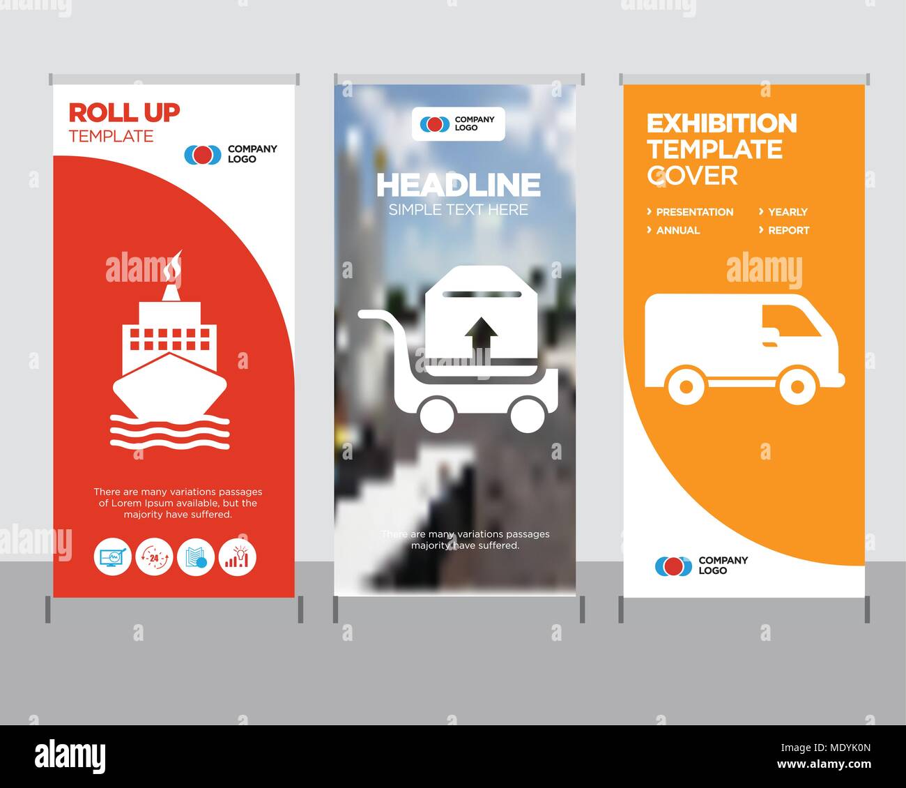 Black Delivery Small Truck Side View Modern Business Roll Up
