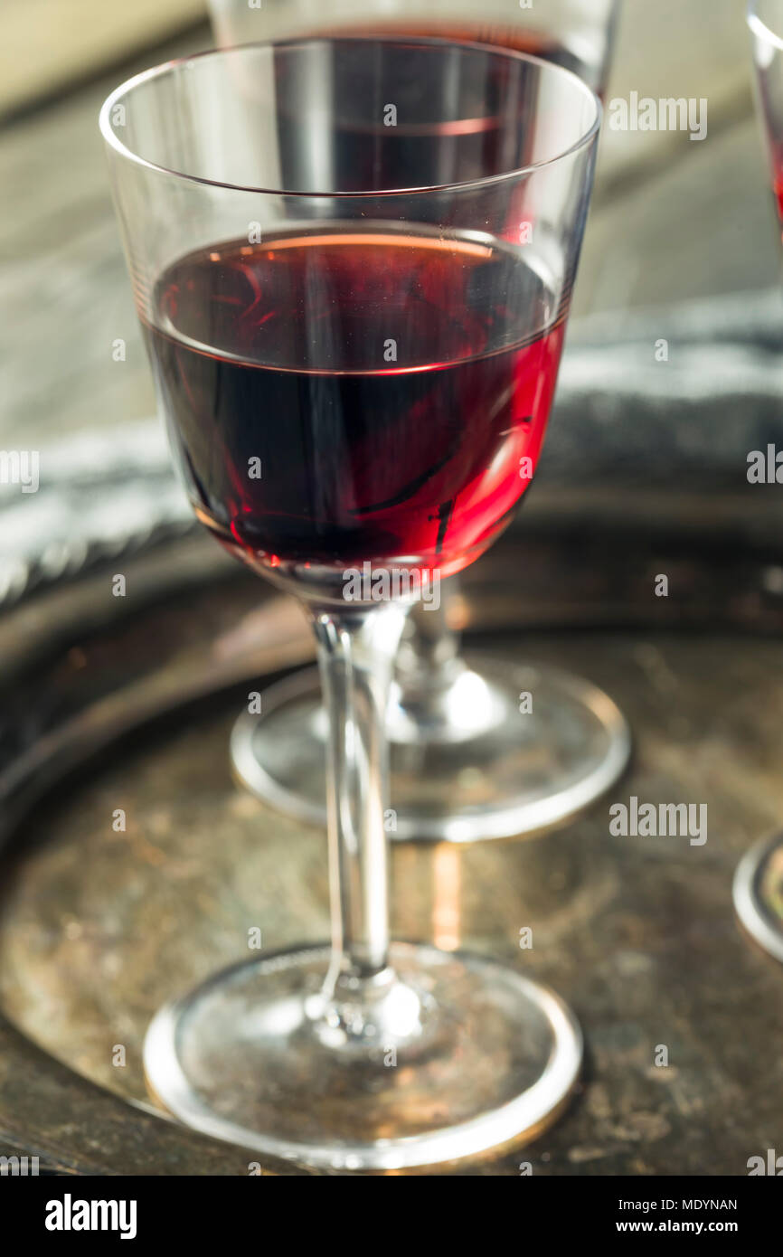 Sweet Port Dessert Wine ready to Drink Stock Photo Alamy