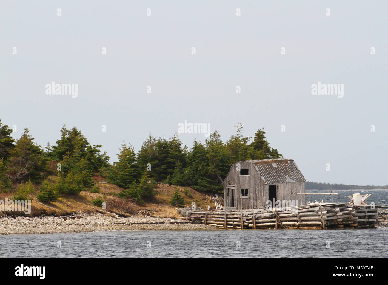 Old Barn at Plum Point. Newfoundland, Canada Stock Photo Alamy