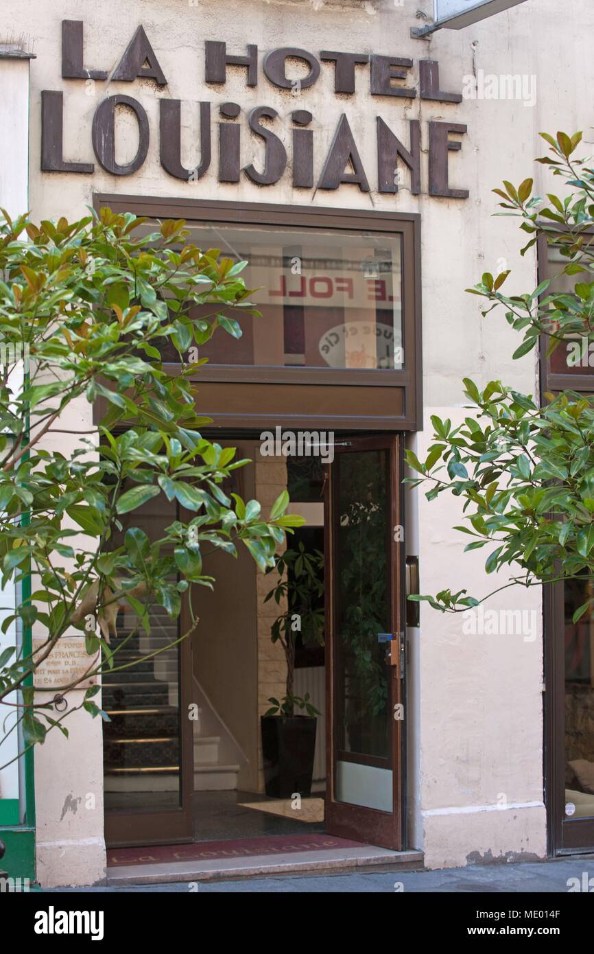 Hotel la louisiane paris hires stock photography and images Alamy