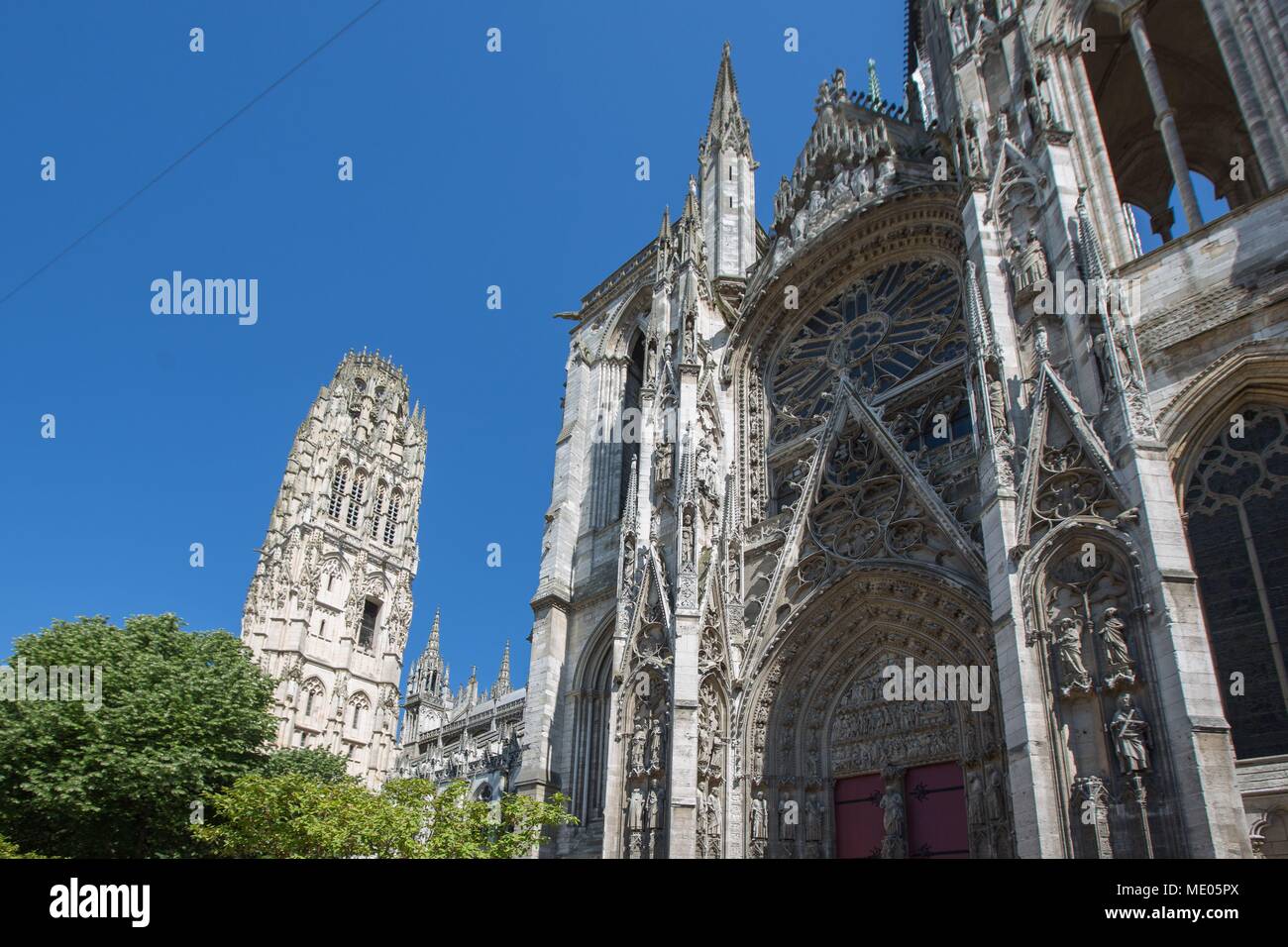 France, Rouen Cathedral, Notre Dame de l