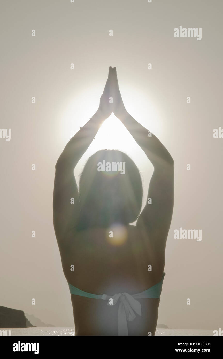 Bikini yoga hires stock photography and images Alamy