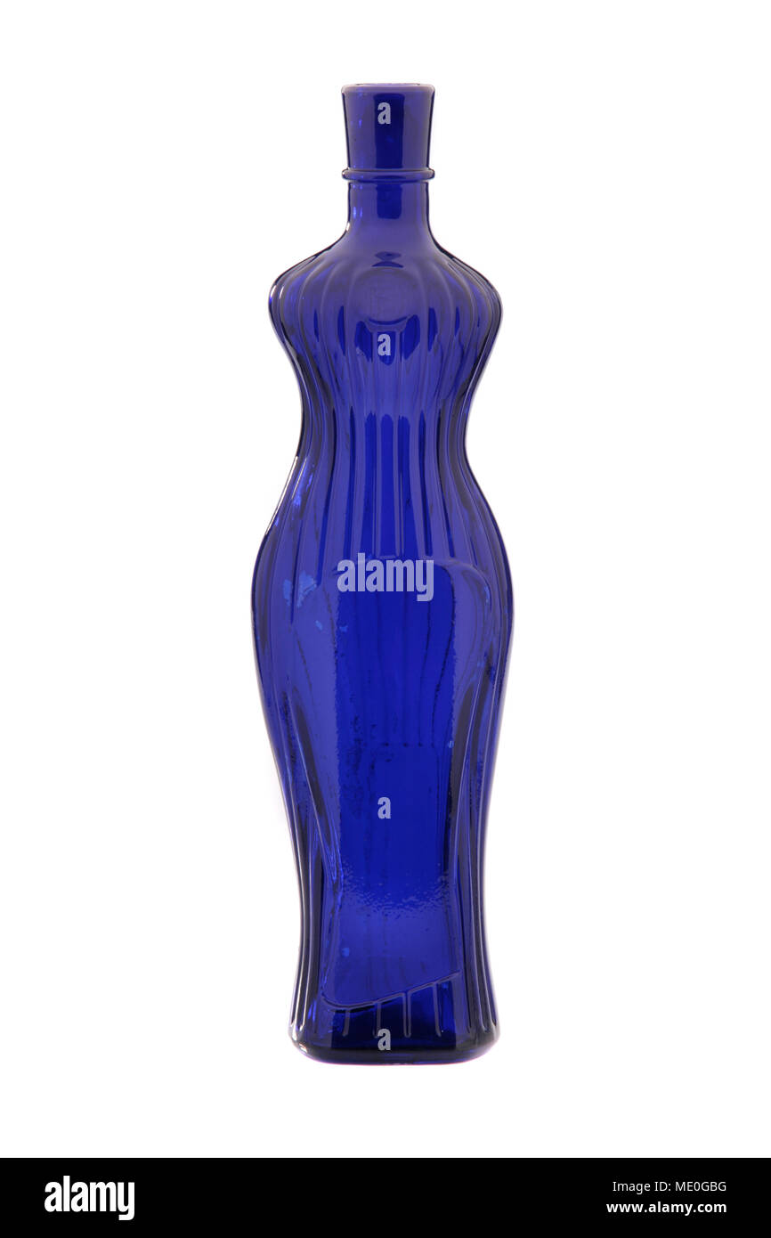 blue vase isolated on white Stock Photo - Alamy